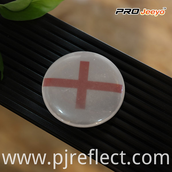 Reflective High Visibility Security England Flag Badge